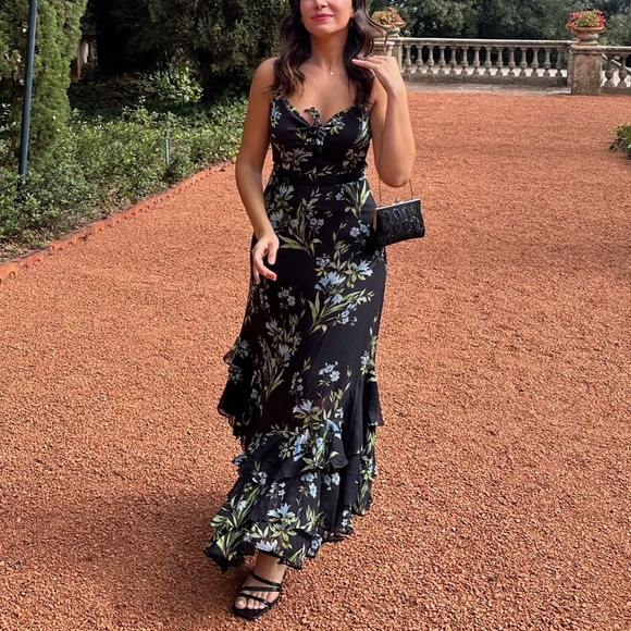 Yumi Kim Carmela Floral Long Dress - Formal Wedding Guest - Picture 2 of 4